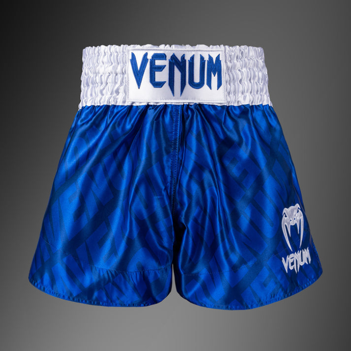 Шорти - Venum x Contender XT Muay Thai Shorts – Royal Blue/White​